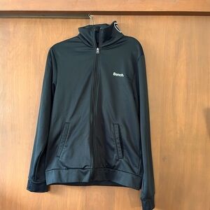 Bench Black Zip-Up Jacket